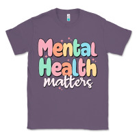 Lavender mental health matters Classic Tee - MaliasSmallBusiness