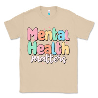 Mushroom mental health matters Classic Tee - MaliasSmallBusiness