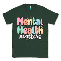 Sports Green mental health matters Classic Tee - MaliasSmallBusiness