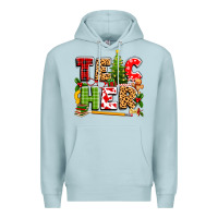 Blue Mist teacher christmas Premium Hoodie - texasbilliewilder