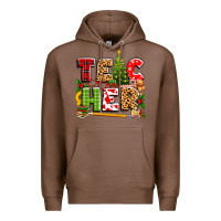 Chestnut teacher christmas Premium Hoodie - texasbilliewilder