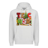 Dove Grey teacher christmas Premium Hoodie - texasbilliewilder