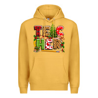 Mustard teacher christmas Premium Hoodie - texasbilliewilder