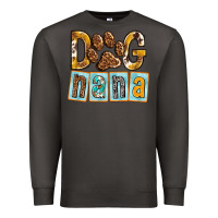 Smoke Dog Nana with Paw Premium Sweatshirt - texasbilliewilder