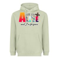 Matcha He is Alive Heavyweight Hoodie - Bettercallsaul