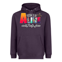 Plum He is Alive Heavyweight Hoodie - Bettercallsaul