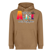 Toasted Coconut He is Alive Heavyweight Hoodie - Bettercallsaul