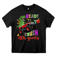 Black ready to crush 4th grade Heavy Core Tee - Zillion Design Studio