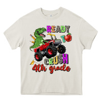 Ready To Crush 4th Grade Heavy Core Tee | Teevron