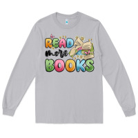 Moon Dust read more books Long Sleeve Tee - MaliasSmallBusiness