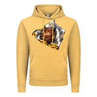 Vintage Mustard chocolate package Vintage Hoodie - AdoDesignShop