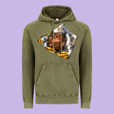 Chocolate Package Vintage Hoodie Designed By Adodesignshop