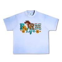 Grape Ice Western Farm Life Rooster Head Urban Heavy Tee - LillyAllenDesigns