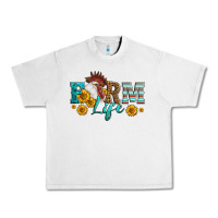 Lunar Rock Western Farm Life Rooster Head Urban Heavy Tee - LillyAllenDesigns