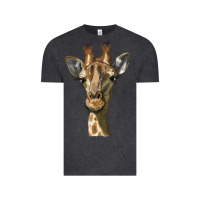 Vintage Black giraffe head Vintage Tee - LillyAllenDesigns
