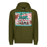 Army Green sassy just like my mama Premium Hoodie - JahusDesignShop