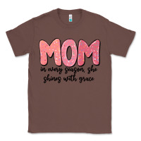 Chestnut mom in every season, she shines with grace Classic Tee - MaliasSmallBusiness