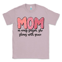 Lilac mom in every season, she shines with grace Classic Tee - MaliasSmallBusiness