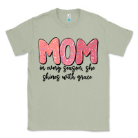 Matcha mom in every season, she shines with grace Classic Tee - MaliasSmallBusiness