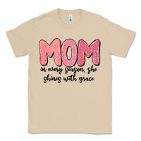 Mushroom mom in every season, she shines with grace Classic Tee - MaliasSmallBusiness