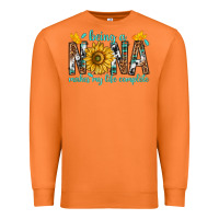 Carrot Being a Nana Makes My Life Complete Premium Sweatshirt - texasbilliewilder