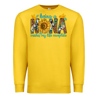 Lemon Being a Nana Makes My Life Complete Premium Sweatshirt - texasbilliewilder