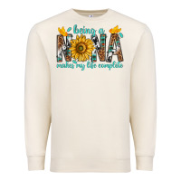 Sandshell Being a Nana Makes My Life Complete Premium Sweatshirt - texasbilliewilder