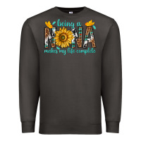 Smoke Being a Nana Makes My Life Complete Premium Sweatshirt - texasbilliewilder