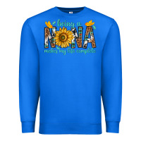True Royal Being a Nana Makes My Life Complete Premium Sweatshirt - texasbilliewilder