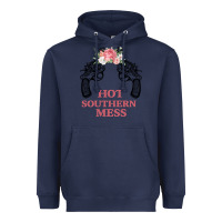 Navy Hot Southern Mess Heavyweight Hoodie - Bettercallsaul