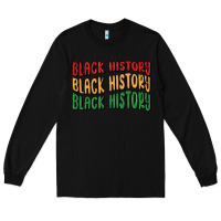 Black i am black history Long Sleeve Tee - MaliasSmallBusiness