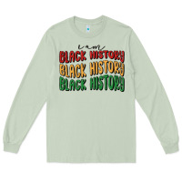 Matcha i am black history Long Sleeve Tee - MaliasSmallBusiness