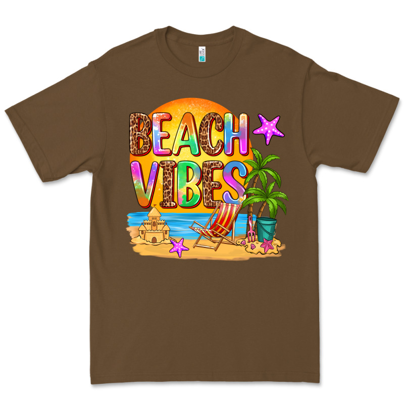 Beach Vibes Premium Tee by AdoDesignShop | Teevron