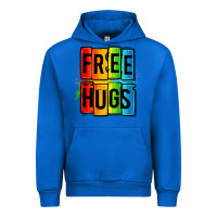 Cobalt free hugs Urban Hoodie - OliviaCreatesArt