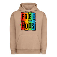 Pigment Burro free hugs Urban Hoodie - OliviaCreatesArt