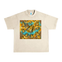 Sandshell Bumble Bees Urban Heavy Tee - LillyAllenDesigns