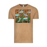 Vintage Camel western cactus and sunflowers Vintage Tee - Jasminsmagicworld