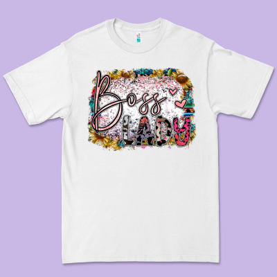 Boss Lady Premium Tee Designed By Sublimationcraftshop