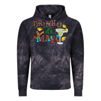 Cloud Black drinko de mayo with margarita and  sombrero Vintage Hoodie - Artiststas