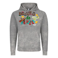 Cloud Rock drinko de mayo with margarita and  sombrero Vintage Hoodie - Artiststas