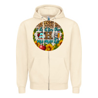 Sandshell i do it for the aha moments round earring Zipper Hoodie - BundleAndBundleShop