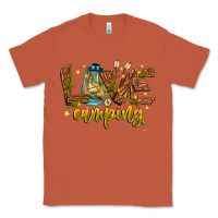 Copper Love Camping Classic Tee - CowhideDigitalArt