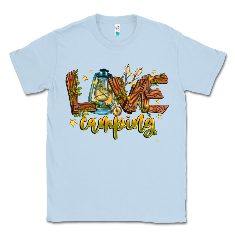 Love Camping Classic Tee by CowhideDigitalArt | Teevron