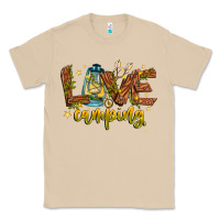Mushroom Love Camping Classic Tee - CowhideDigitalArt