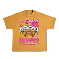 Peanut Butter As A Cancer Girl I Was Born With My Heart On My Sleeve And A Mouth Urban Heavy Tee - Jasminsmagicworld