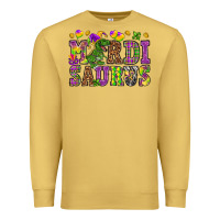 Antique Gold Mardi saurus Premium Sweatshirt - NancyCooperArtShop