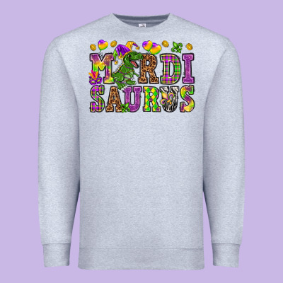 Mardi Saurus Premium Sweatshirt Designed By Nancycooperartshop