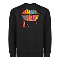 Black summer vibes lips Heavyweight Sweatshirt - Jasminsmagicworld