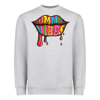 Summer Vibes Lips Heavyweight Sweatshirt | Teevron
