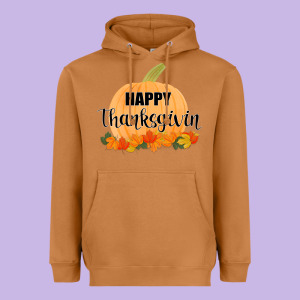 Happy Thanksgiving Heavyweight Hoodie Designed By Bettercallsaul